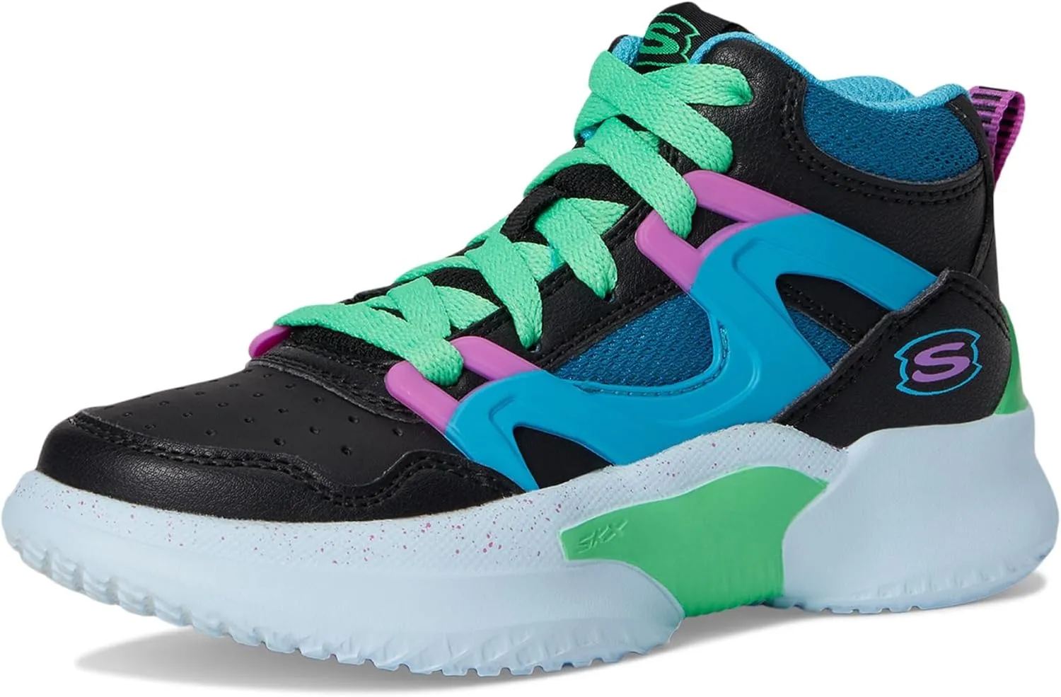 Skechers Boy's Skx Court Hype-Street-Hooper Sneaker