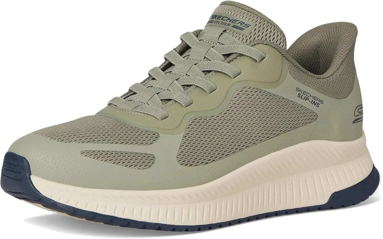 Skechers Men's Hands Free Slip-ins-Bobs Sport Squad Chaos 4 Sneaker