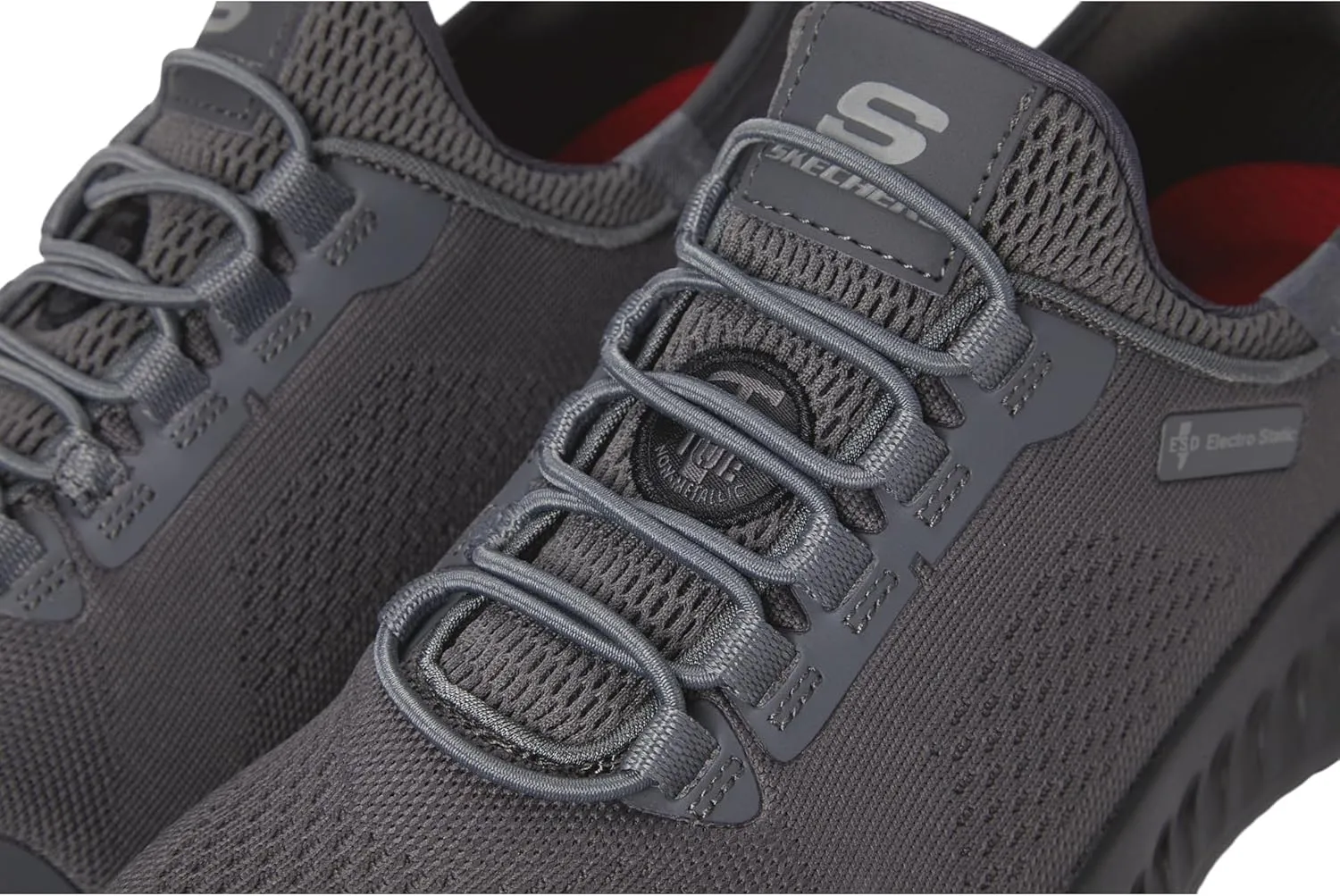 Skechers Men's Tilido ESD Comp Toe Sneaker