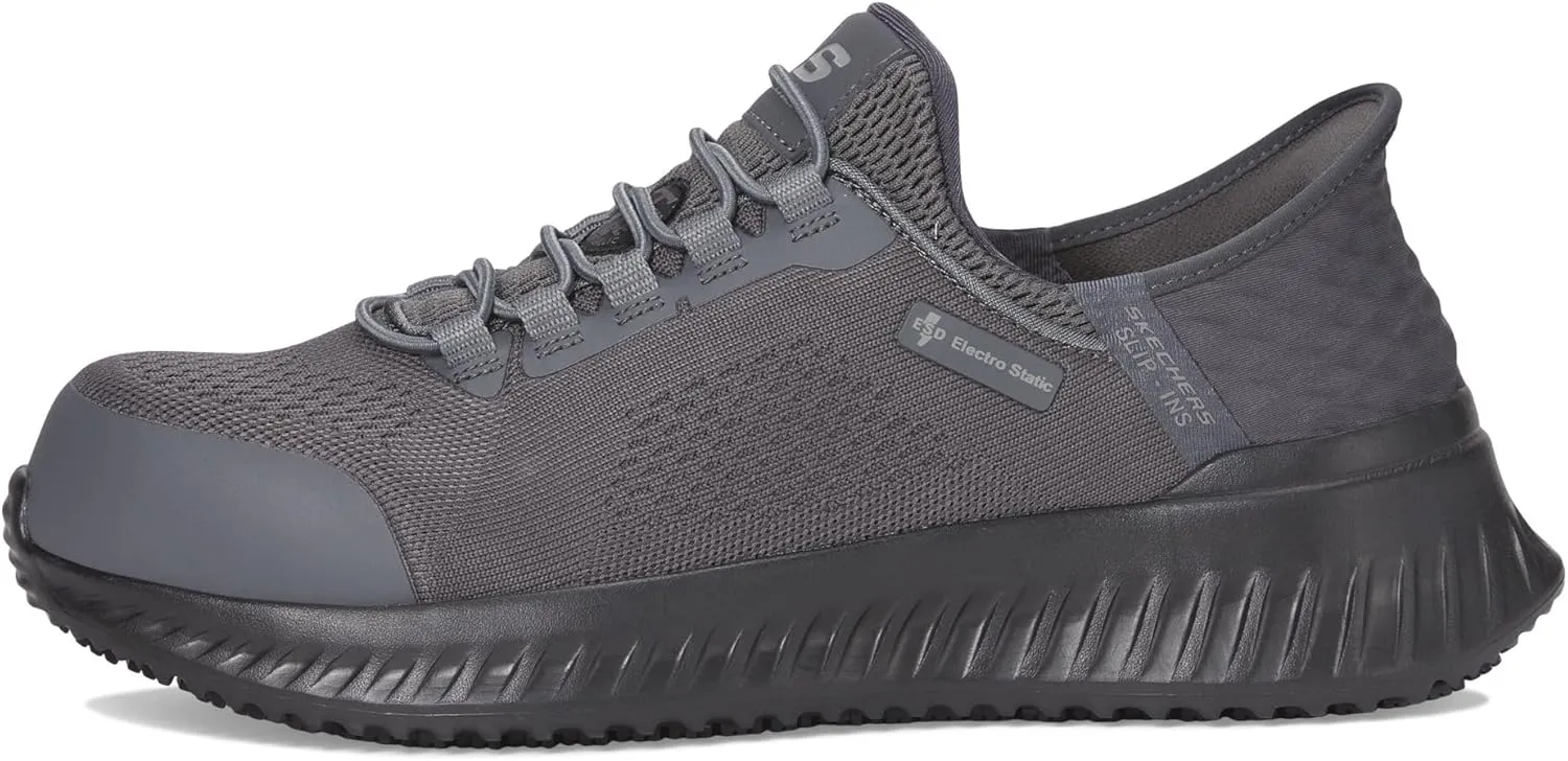 Skechers Men's Tilido ESD Comp Toe Sneaker