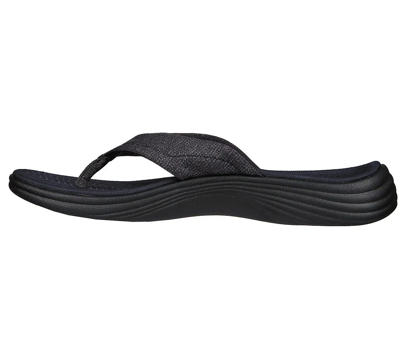 .Skechers Womens Jandal Arch Fit Radiance  - Gleam Black/Black - (141300.BBK) - GSM - R2L16