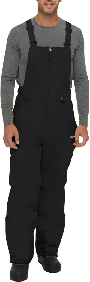 SkiGear Men's Essential Insulated Bib Overalls