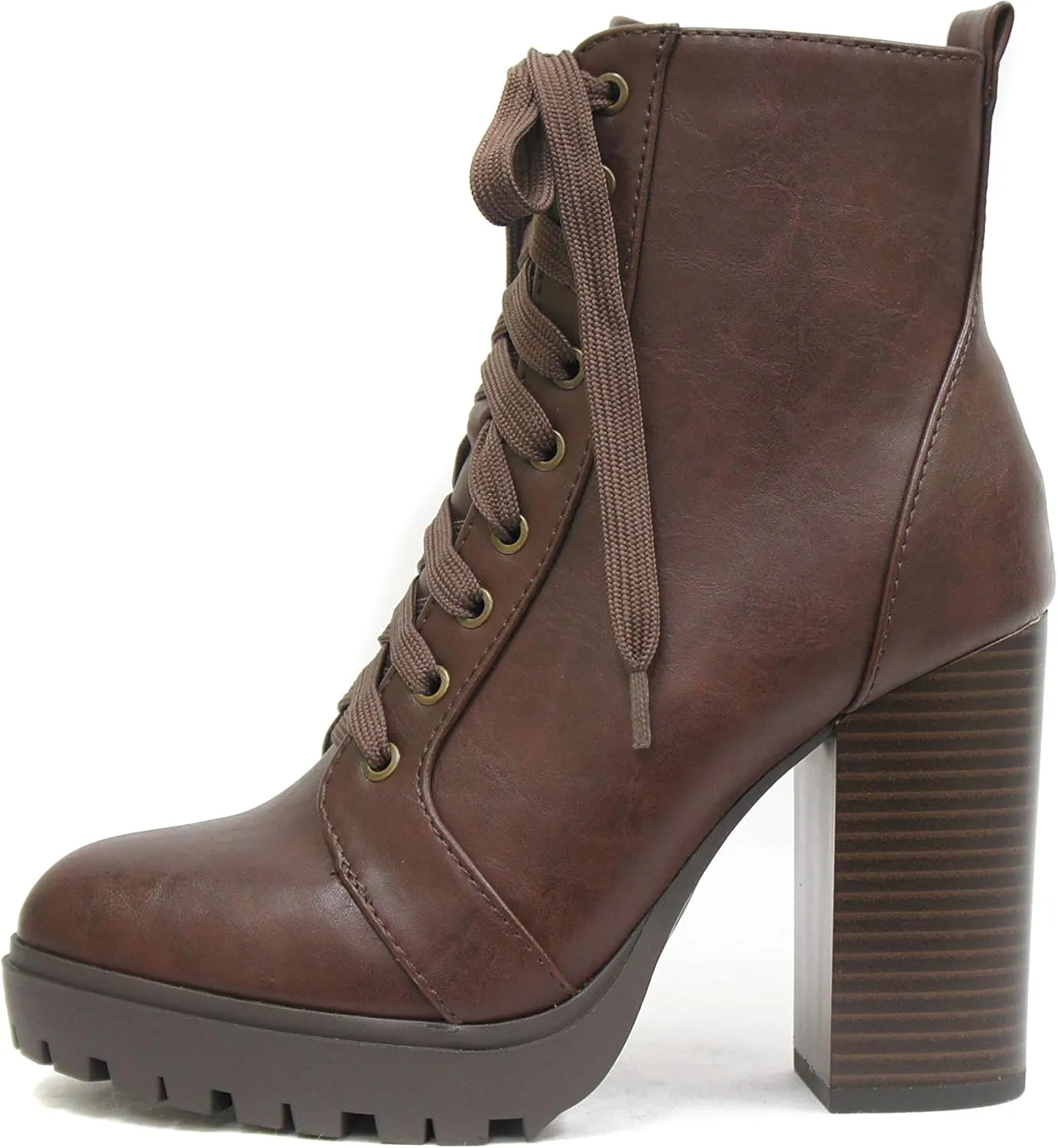 Soda BALBOA ~ Women's High Stacked Heel Bootie