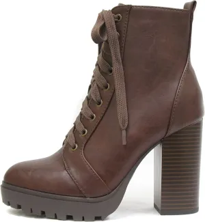 Soda BALBOA ~ Women's High Stacked Heel Bootie