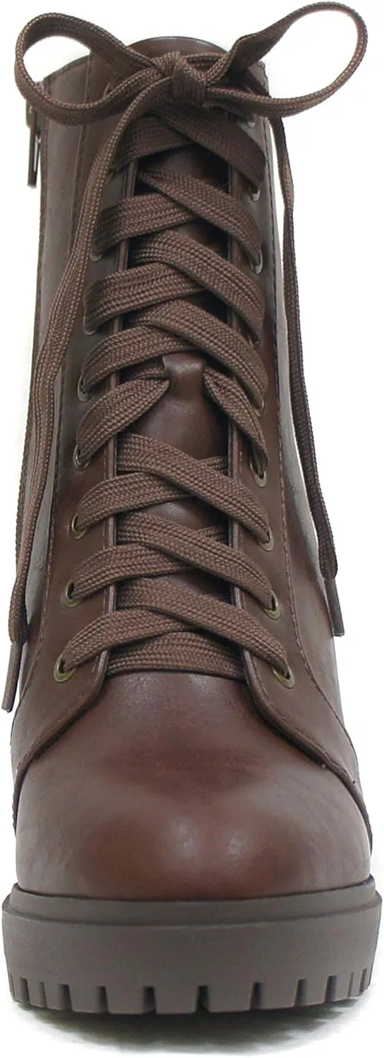 Soda BALBOA ~ Women's High Stacked Heel Bootie