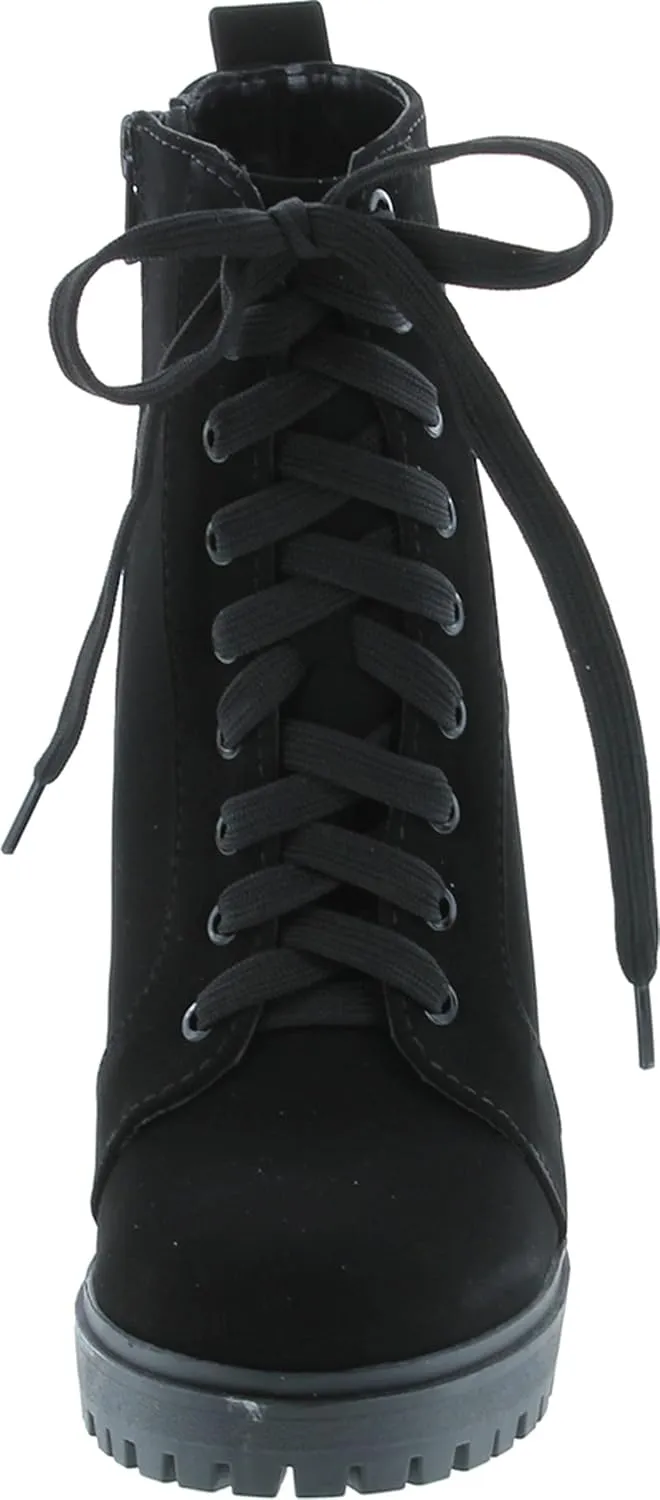 Soda BALBOA ~ Women's High Stacked Heel Bootie