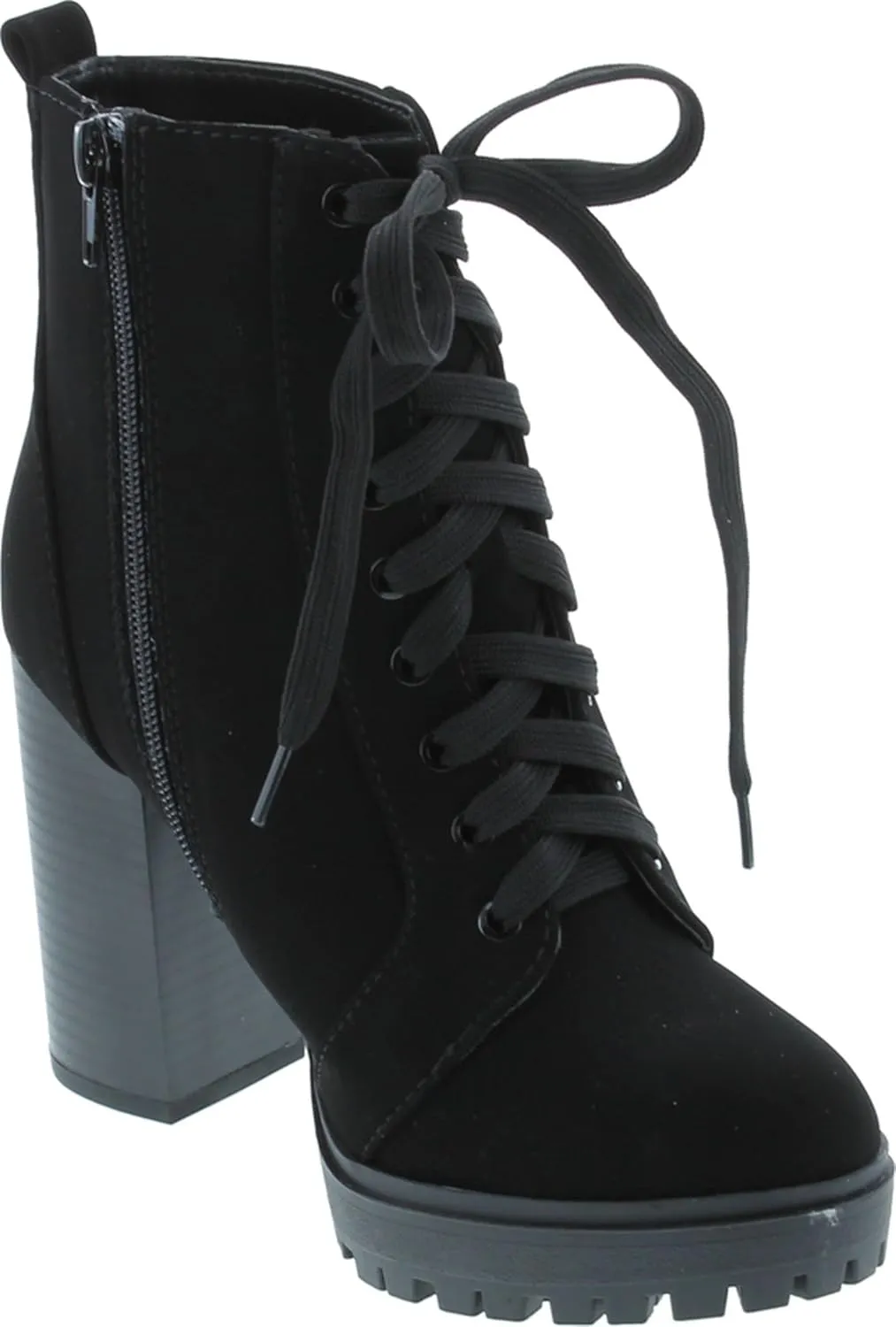 Soda BALBOA ~ Women's High Stacked Heel Bootie