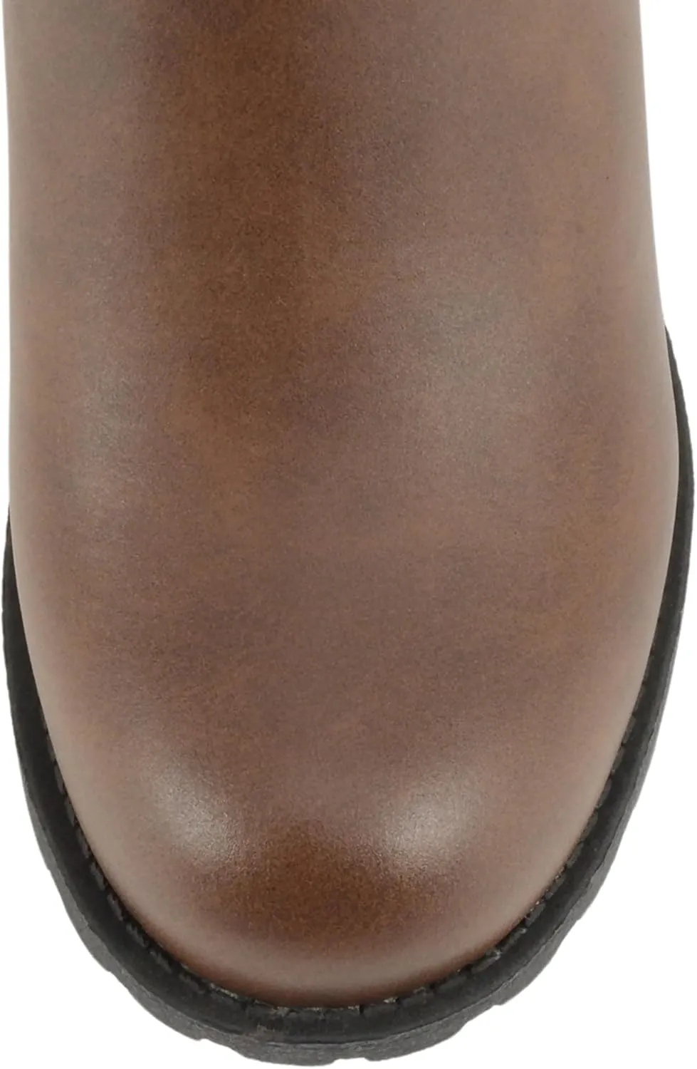 Soda ORIGAMI ~ WOMEN LUG SOLE MID HEEL FASHION ANKLE BOOTIE W/DOUBLE ELASTIC GORE