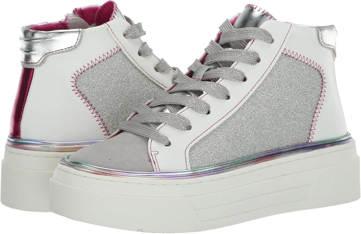 Steve Madden Girl's Glossy Sneaker