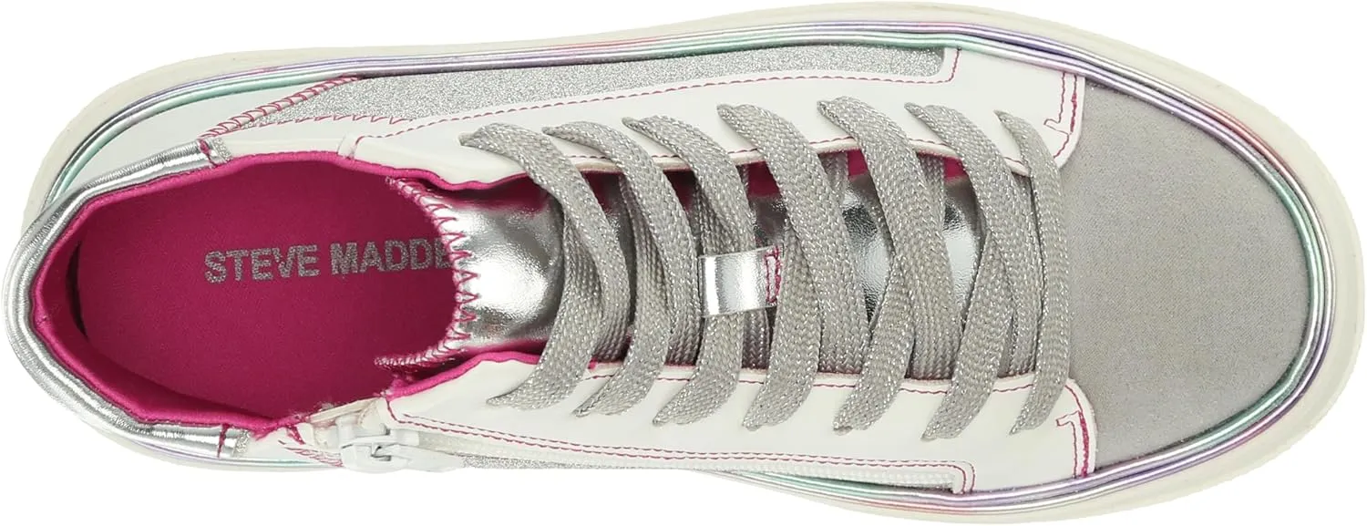 Steve Madden Girl's Glossy Sneaker