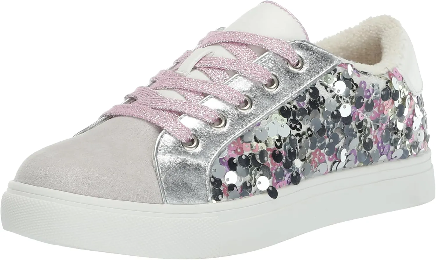 Steve Madden Girls Shoes Girls Emily Sneaker, Sequin, 13 Little Kid