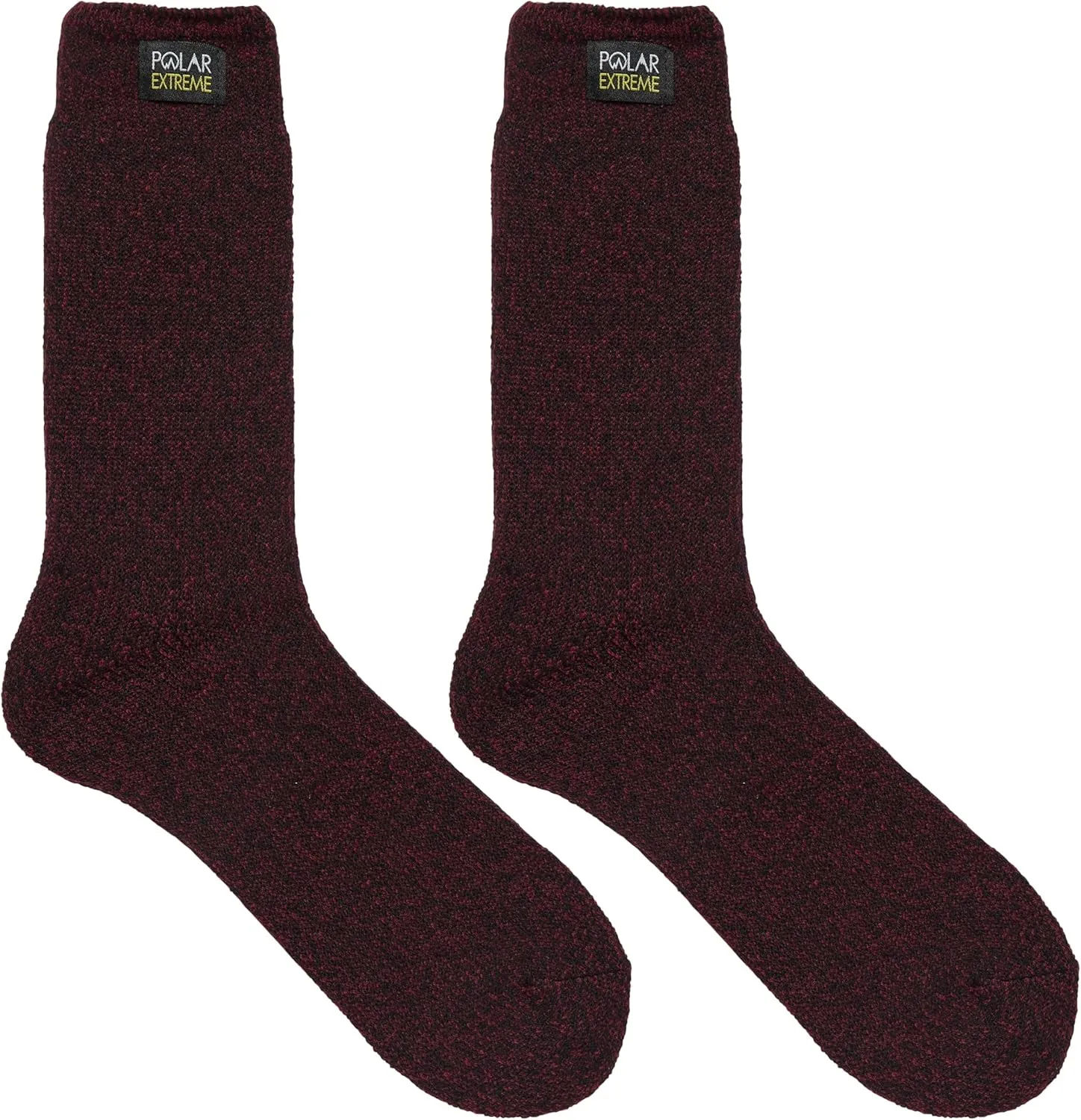 Thermal Hiking Sock For Men & Women, Insulated Warmth for Cold Weather Boot Comfort, One Size Fits Most, 2 Pack