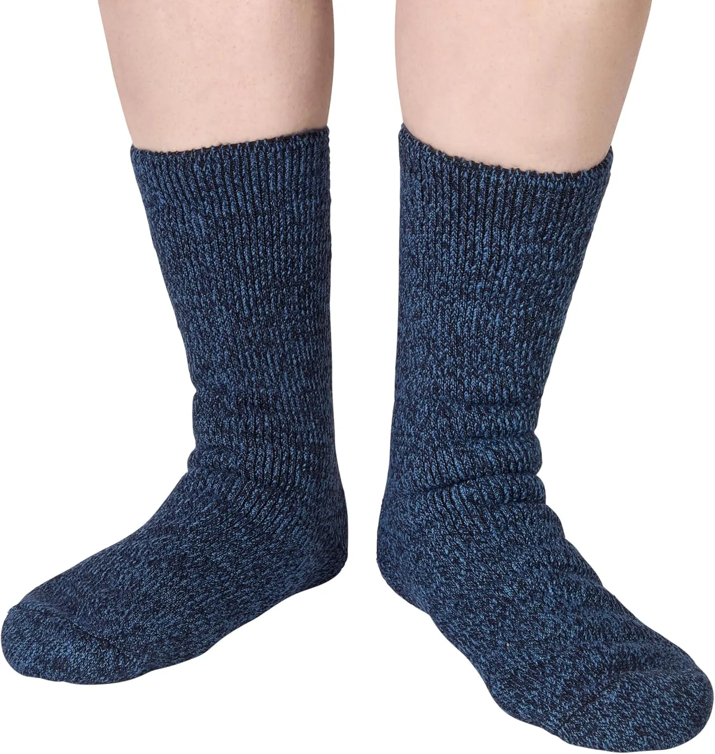 Thermal Hiking Sock For Men & Women, Insulated Warmth for Cold Weather Boot Comfort, One Size Fits Most, 2 Pack