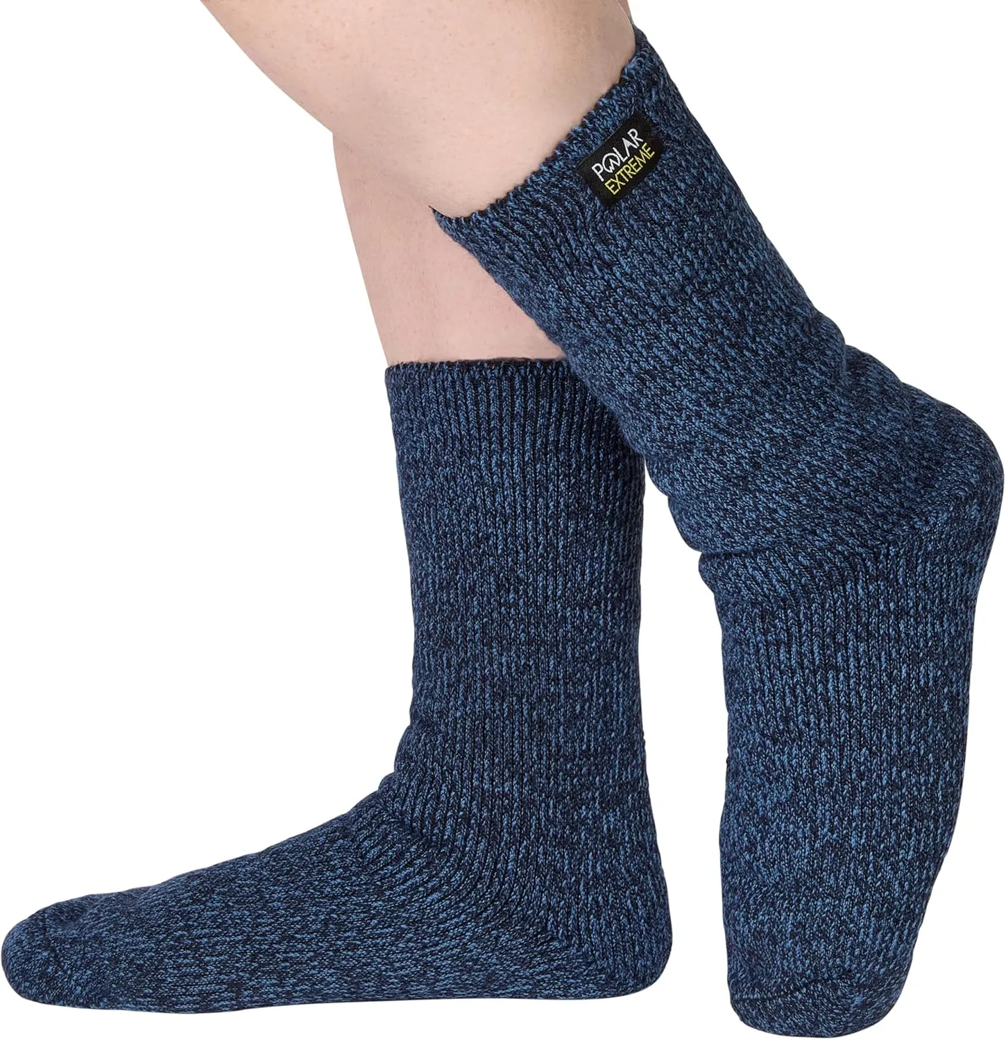 Thermal Hiking Sock For Men & Women, Insulated Warmth for Cold Weather Boot Comfort, One Size Fits Most, 2 Pack