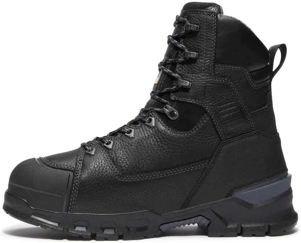 Timberland PRO Men's Endurance Ev 8 Inch Composite Safety Toe Insulated Waterproof Puncture Resistant CSA Industrial Work Boot