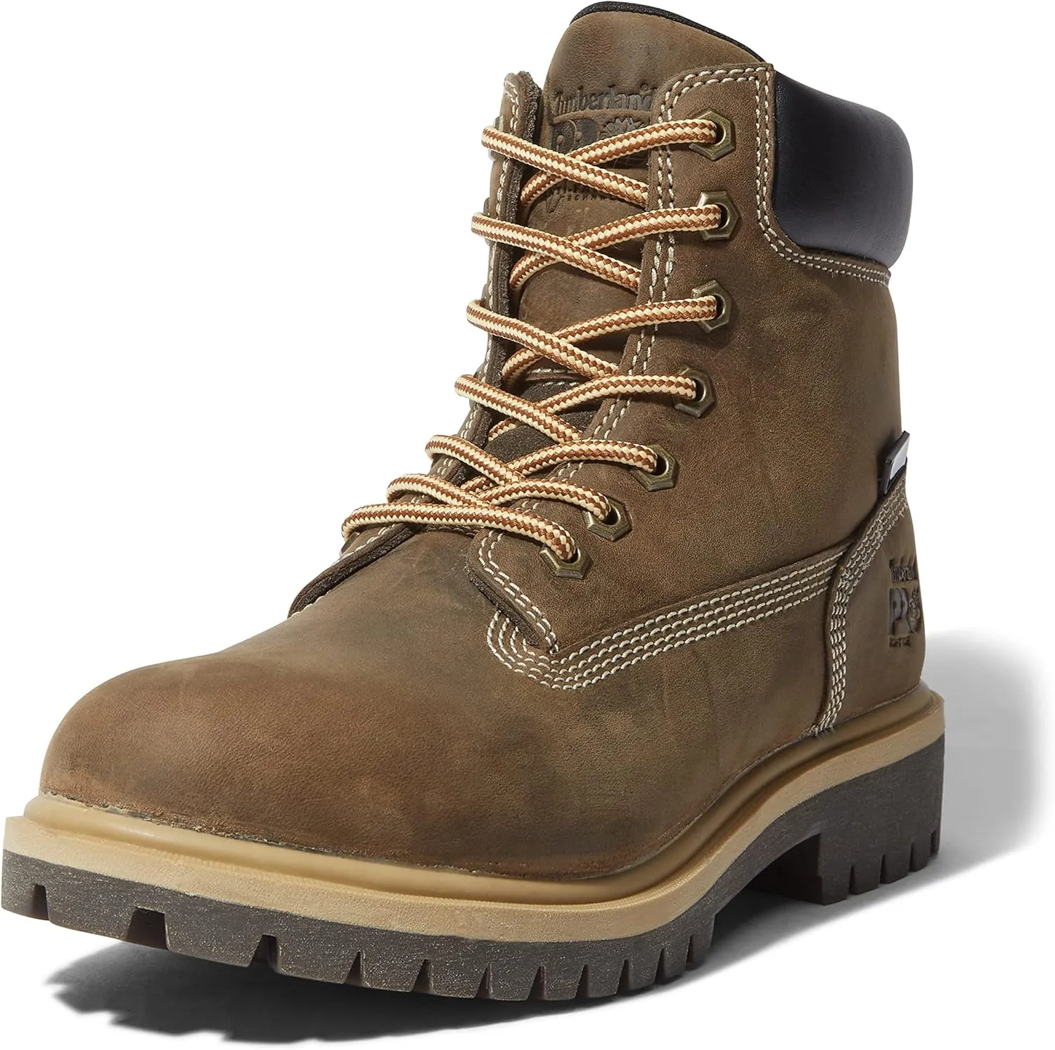 Timberland PRO Women's Direct Attach 6 Inch Soft Toe Insulated Waterproof Industrial Work Boot, Turkish Coffee-2024 NEW, 9.5W