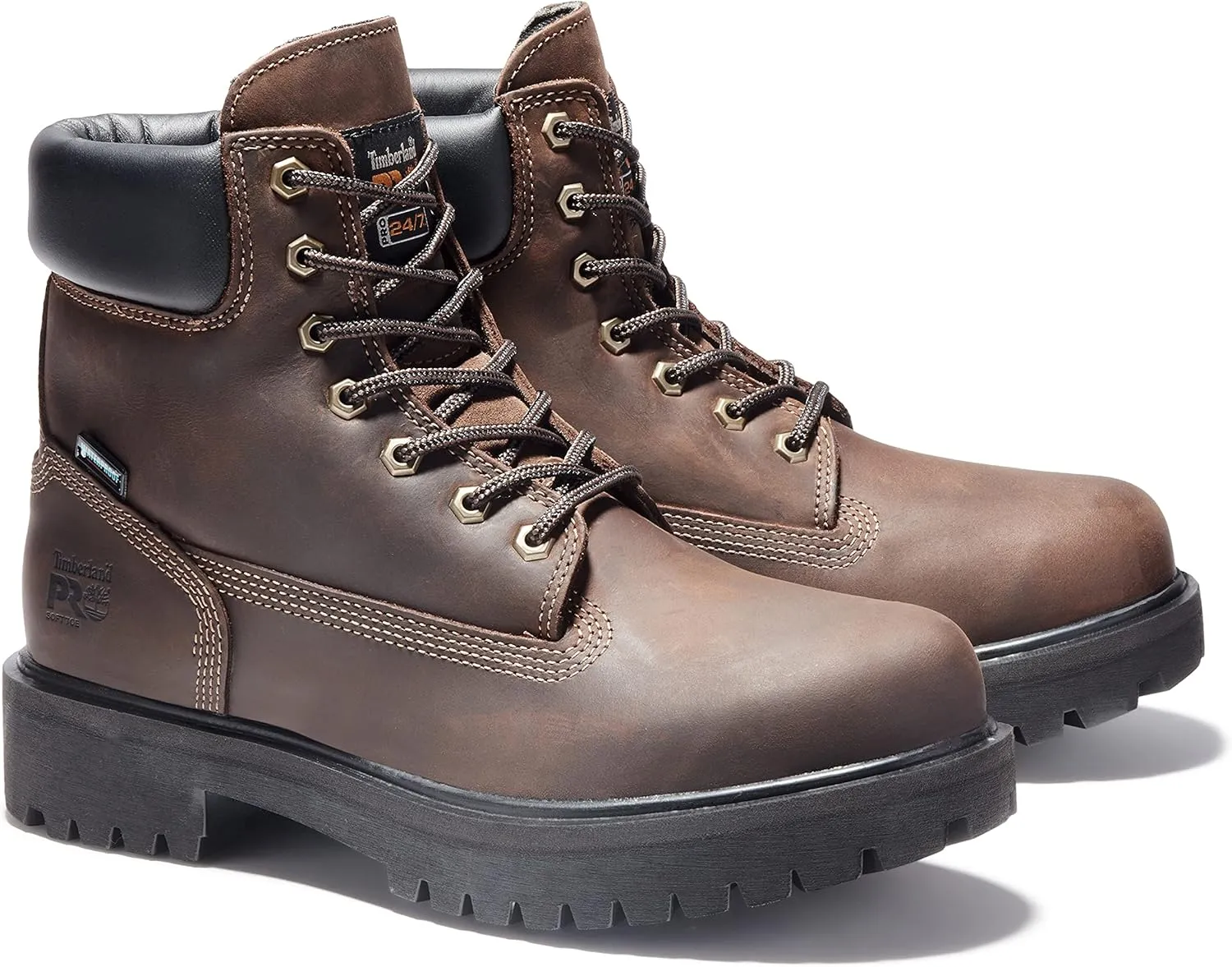 Timberland PRO Women's Direct Attach 6" Steel-Toe Waterproof Insulated Work Shoe