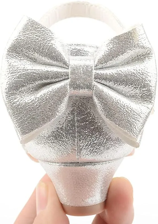 Toddler Little Girls Dress Shoes Glitter Low Heel Mary Jane Sparkle Party Wedding Bridesmaids Princess Pumps Flower Girl Shoes
