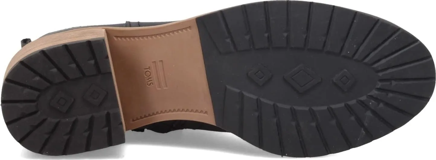 TOMS Women's Marina Leather Heeled Bootie