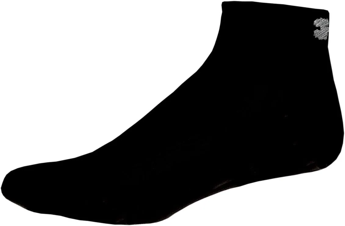 Under Armour Lo-Cut 4-Pack, Large, Black