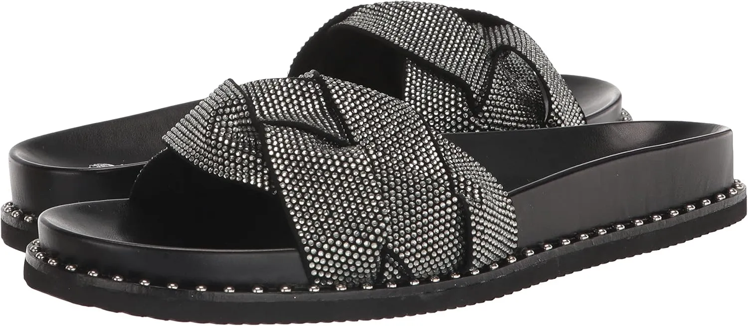 Vince Camuto Women's Footwear Kevind Woven Flat Sandal Slide