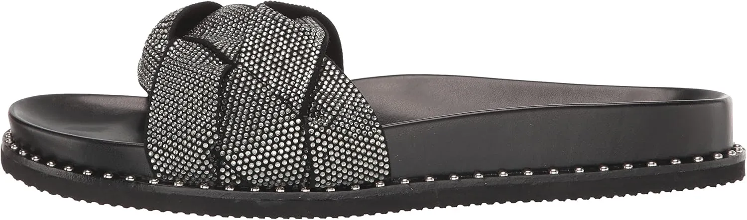 Vince Camuto Women's Footwear Kevind Woven Flat Sandal Slide