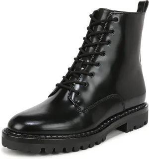 Vince Women's Cabria Lug Sole Combat Boot Ankle