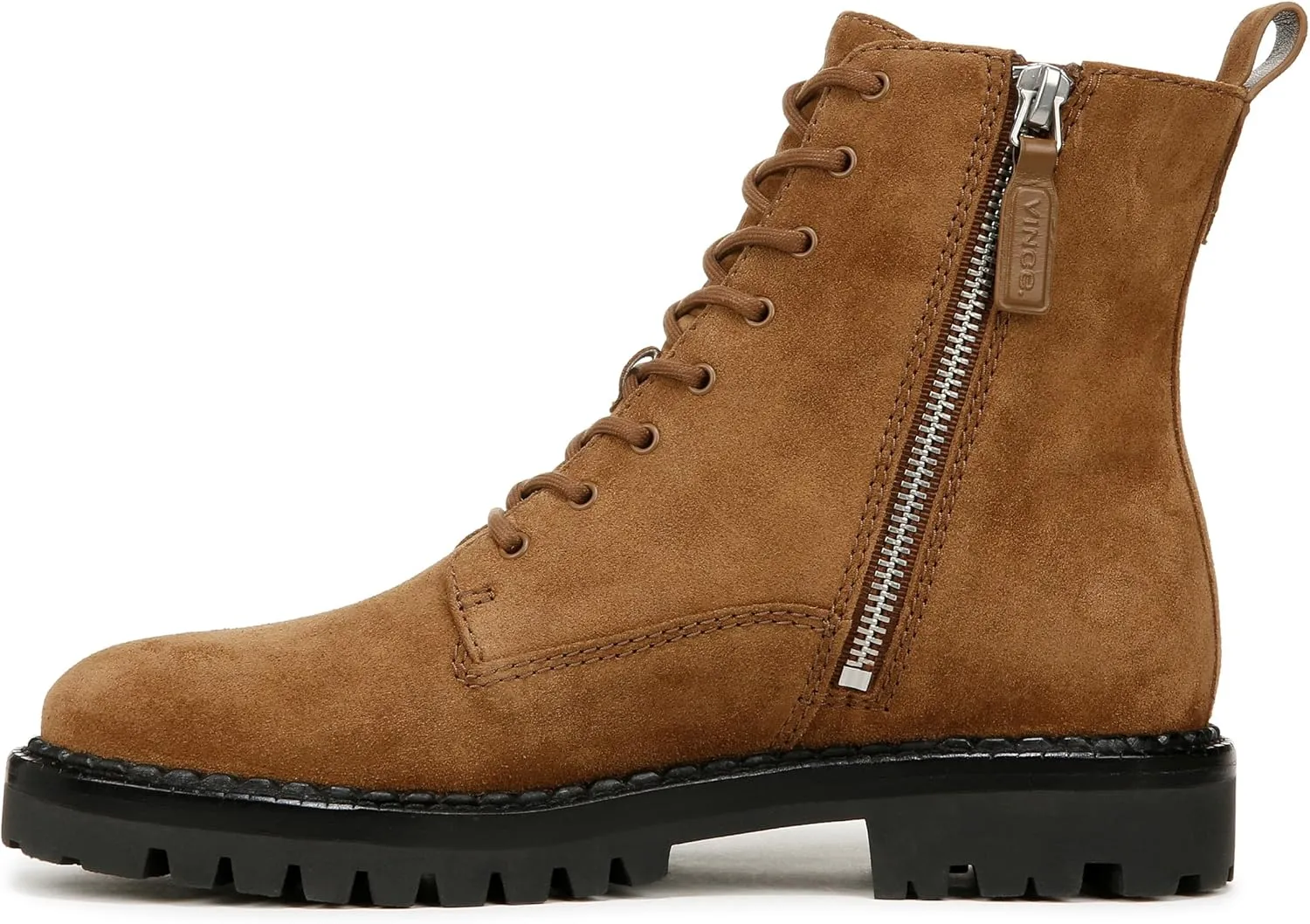 Vince Women's Cabria Lug Sole Combat Boot Ankle