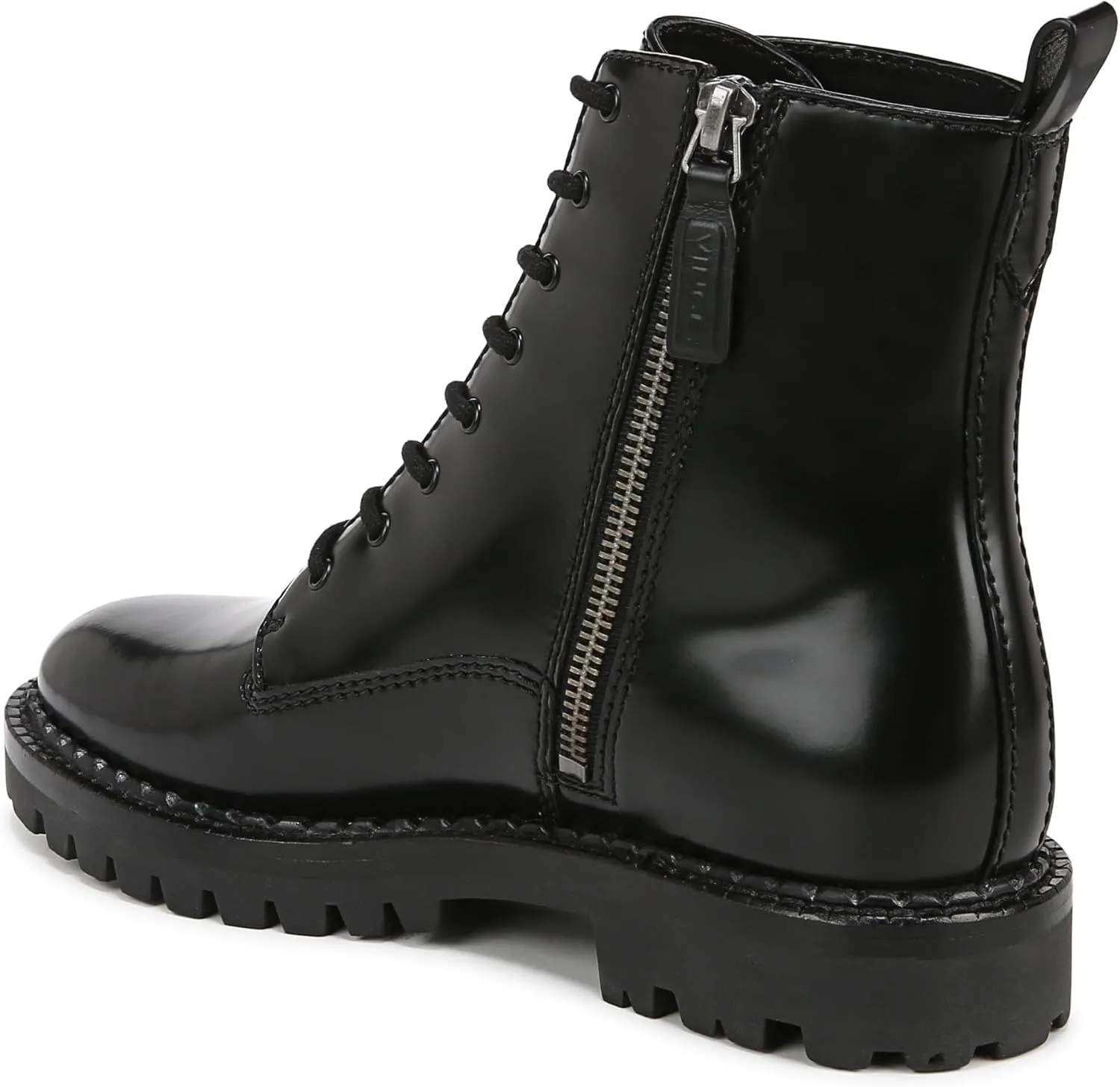 Vince Women's Cabria Lug Sole Combat Boot Ankle