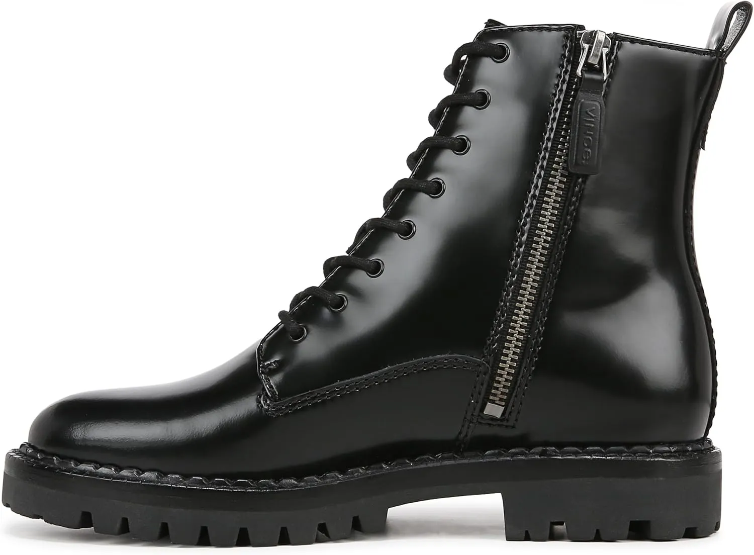 Vince Women's Cabria Lug Sole Combat Boot Ankle