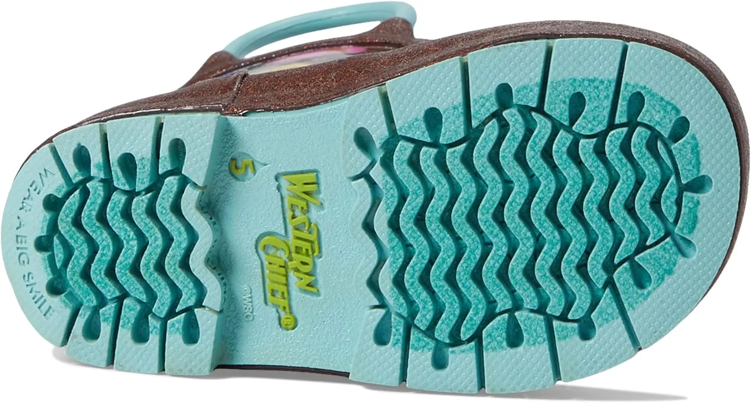 Western Chief Girl's Brownie Squad Rain Boot (Toddler/Little Kid/Big Kid)