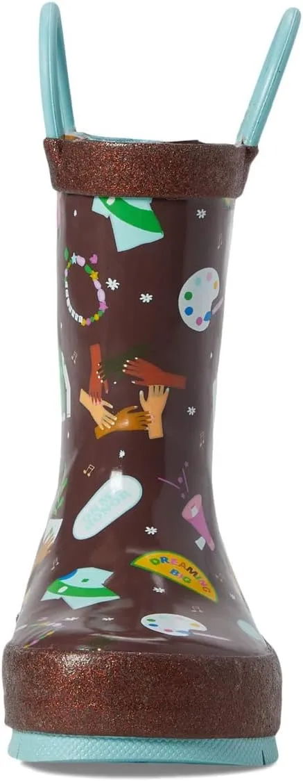 Western Chief Girl's Brownie Squad Rain Boot (Toddler/Little Kid/Big Kid)