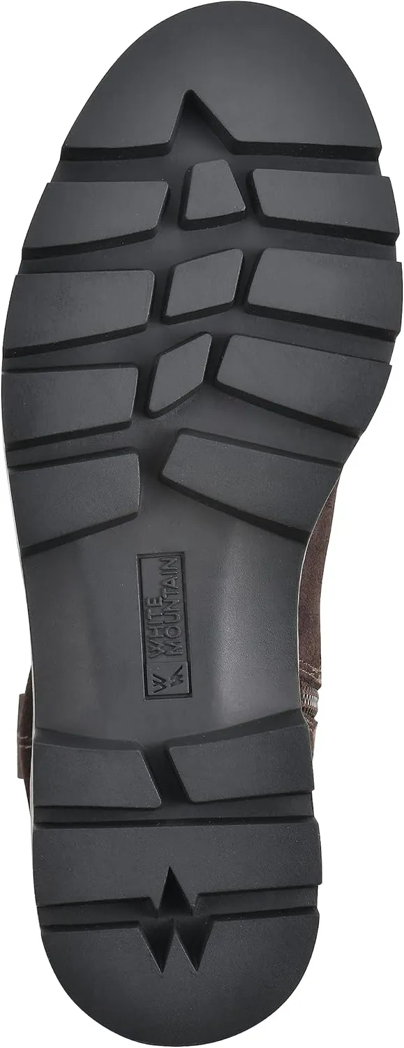WHITE MOUNTAIN Women's Shoes Glean Lug Sole Mid Calf Boot