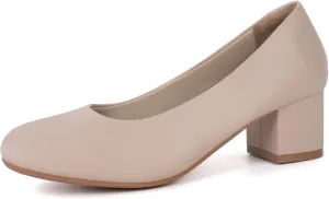 Women Dress Shoes Low Heel Work Pumps