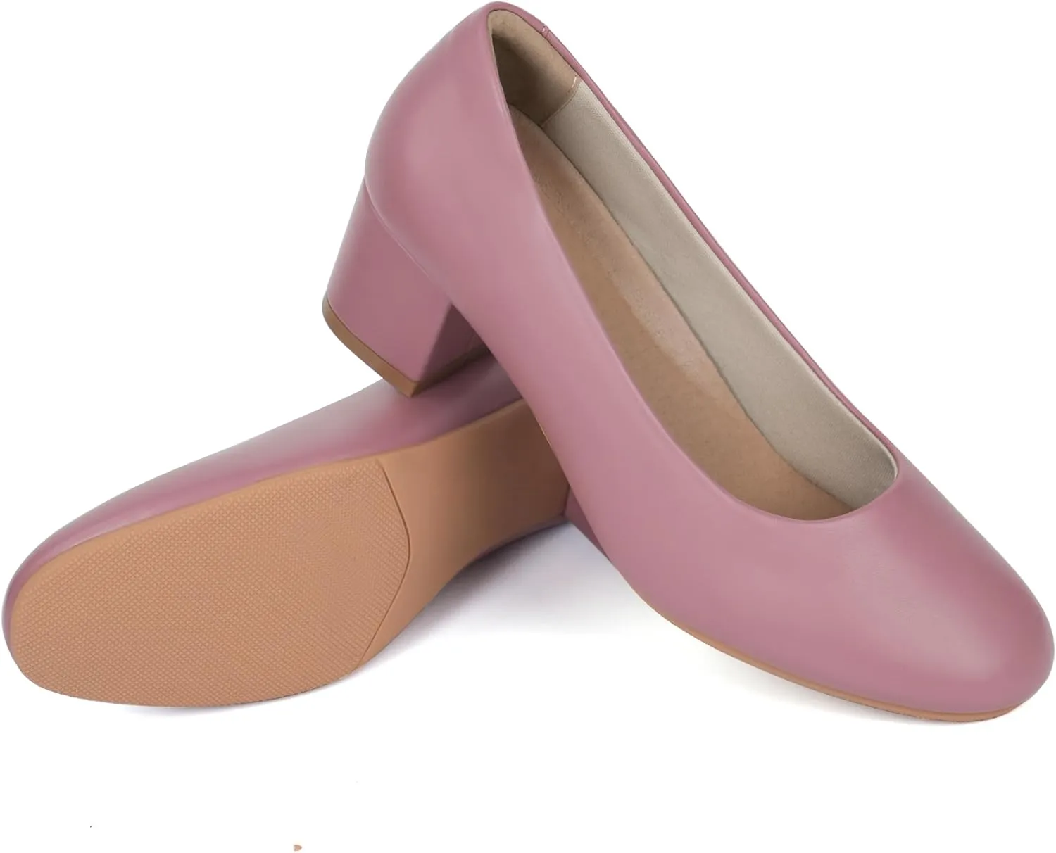 Women Dress Shoes Low Heel Work Pumps