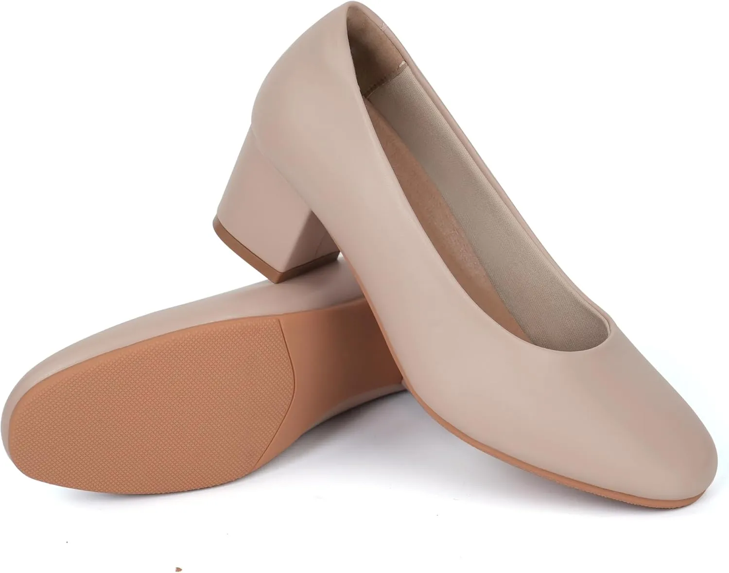 Women Dress Shoes Low Heel Work Pumps