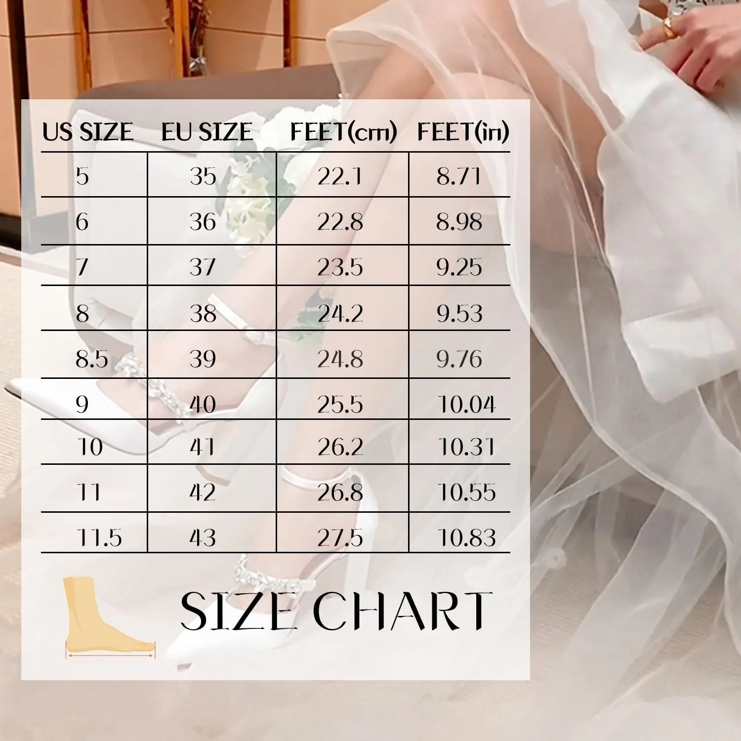 Women's Closed Pointed Toe Ankle Strap Pumps Crystal Rhinestone Satin Wedding Bridal Shoes Party Stilettos Heeled Sandals