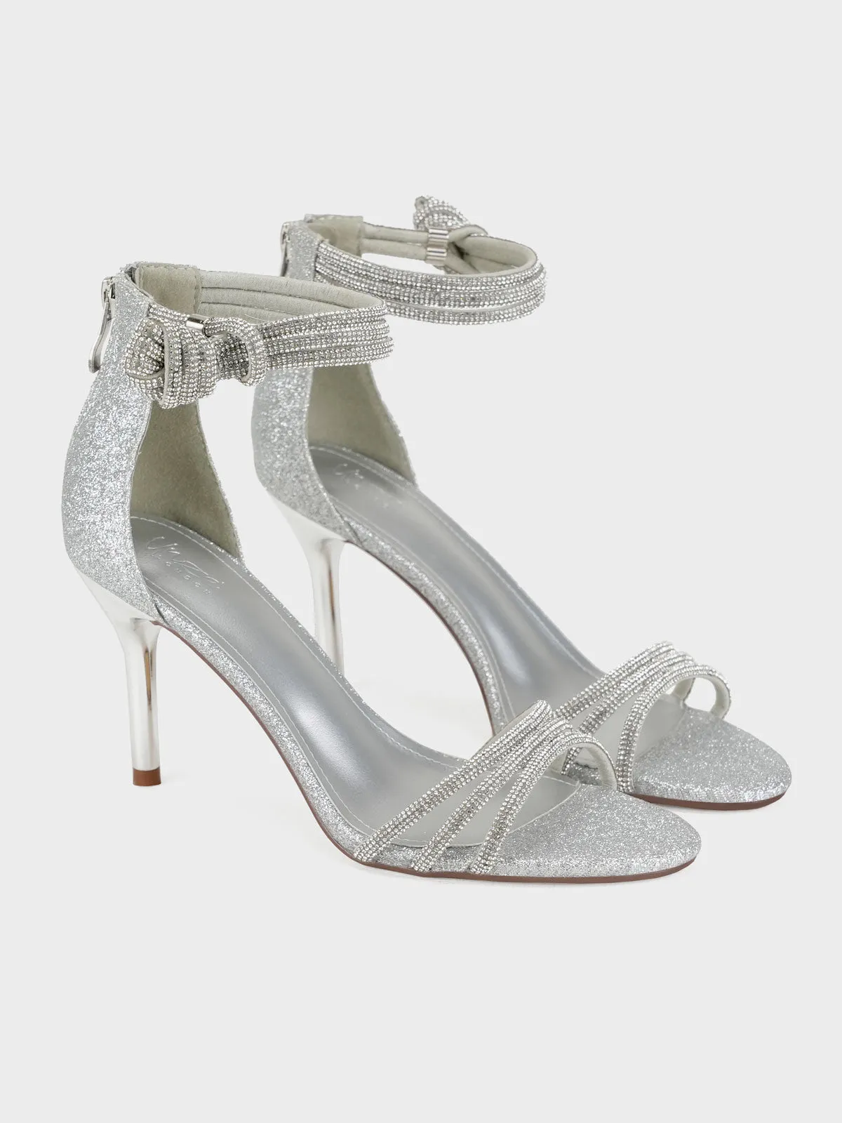 Women's "AMASA" Decorated Heeled Sandals