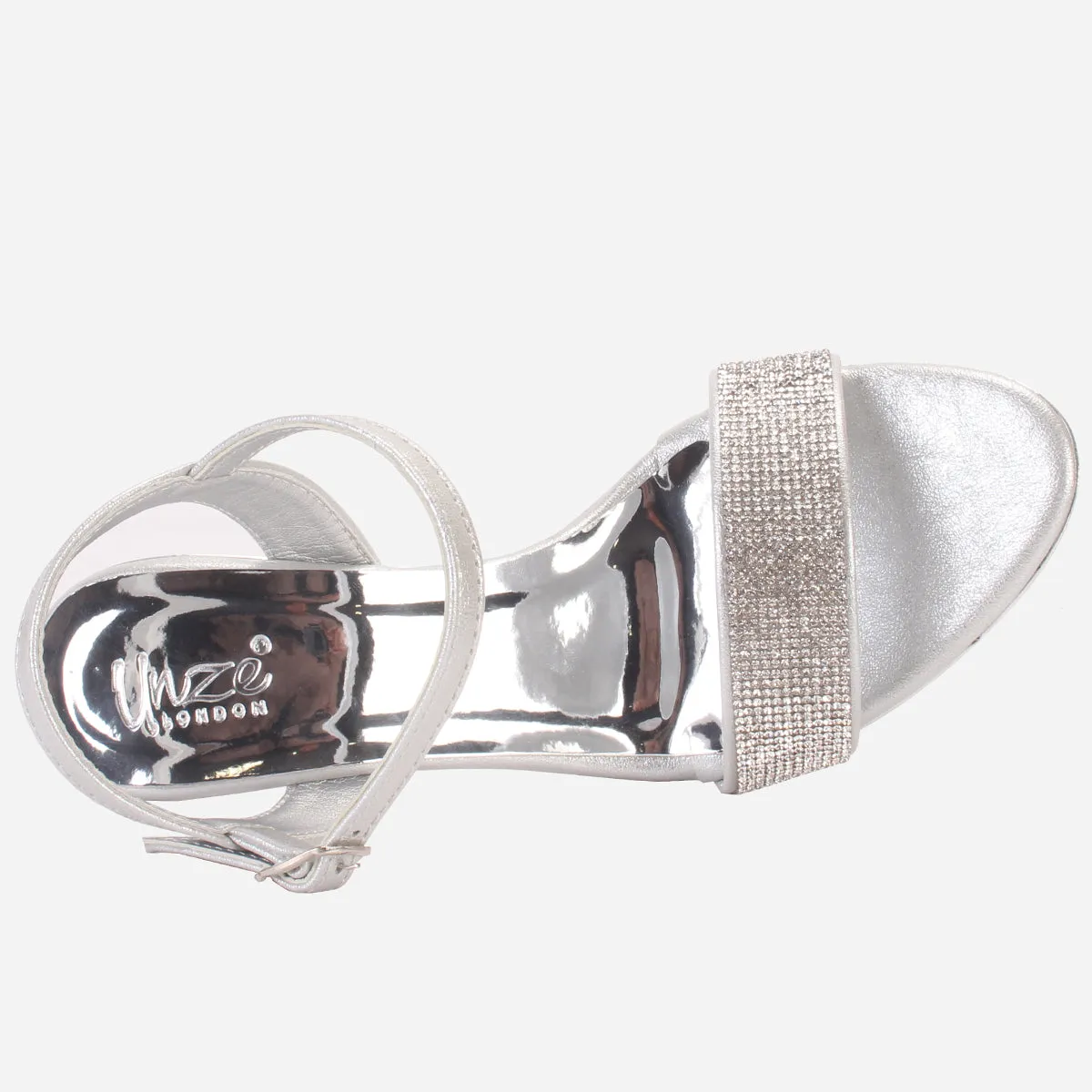 Womens "ANGLAS" Embellished Party Sandals