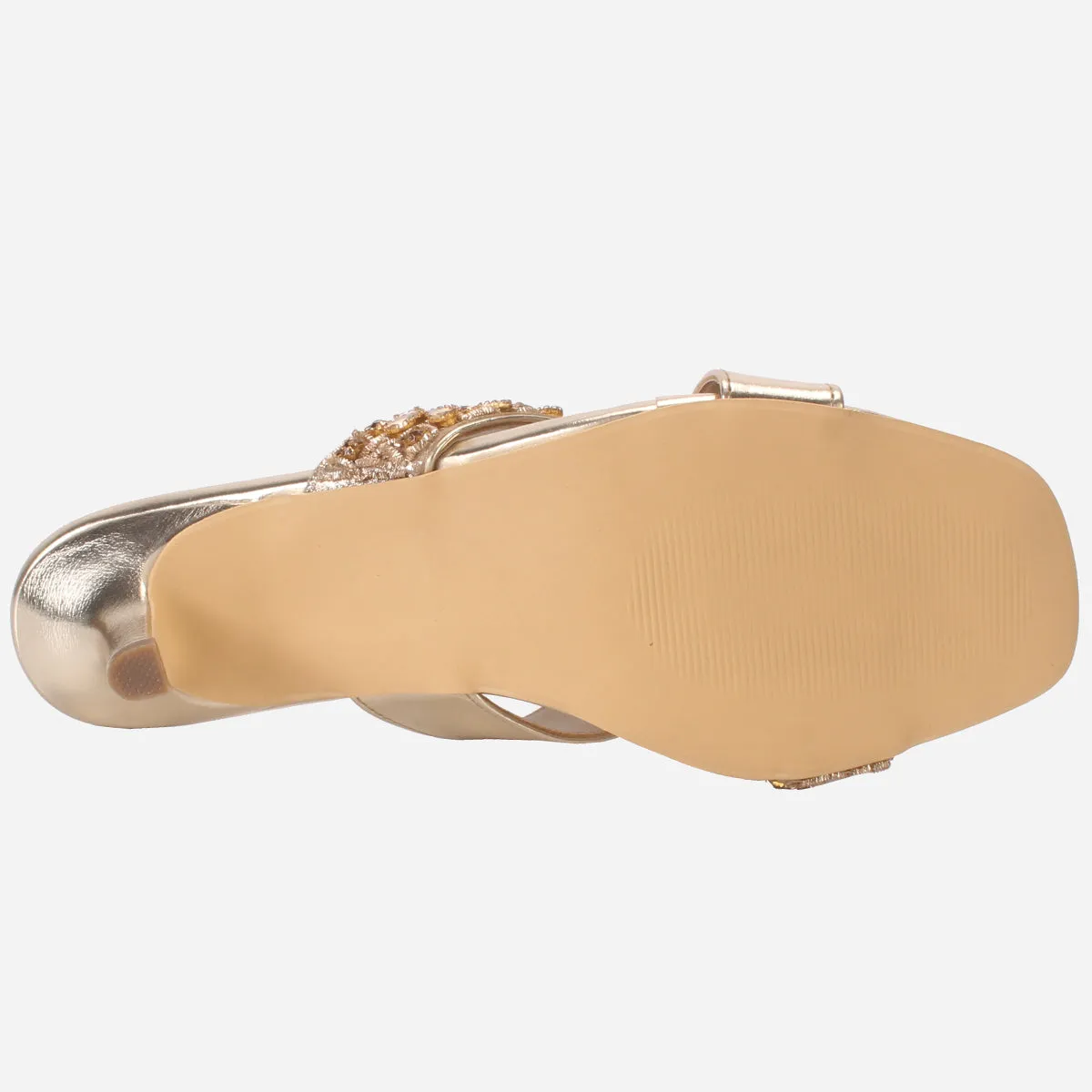 Women's "EMMET" Embellished Slip-on Wedding Party Sandals