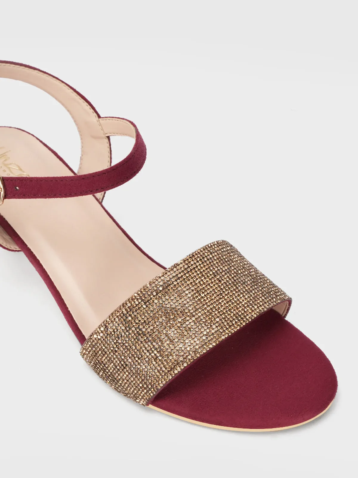 Women's "KALIAH" Decorated Ankle Strap Sandals