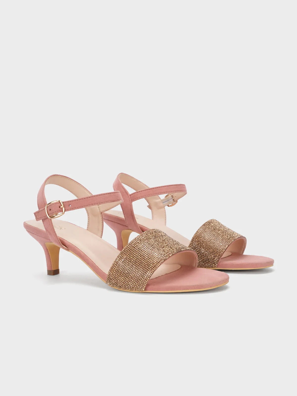 Women's "KALIAH" Decorated Ankle Strap Sandals