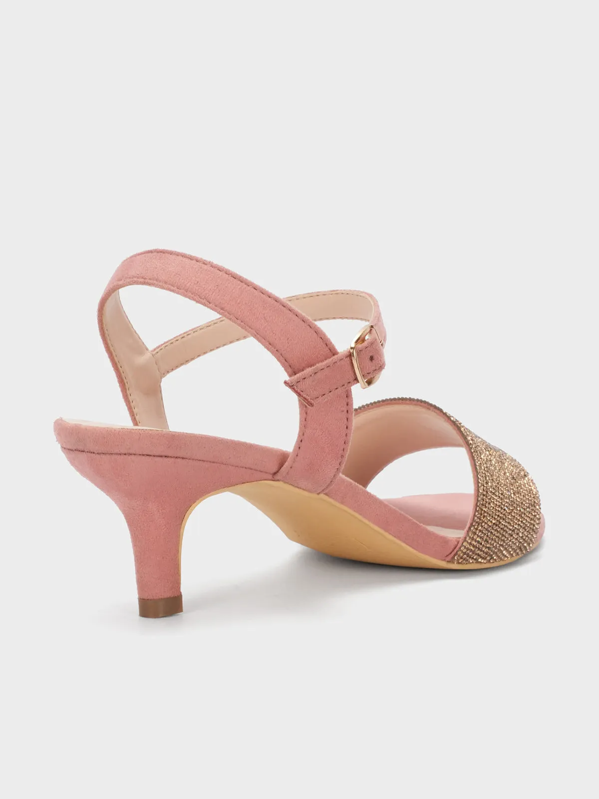 Women's "KALIAH" Decorated Ankle Strap Sandals