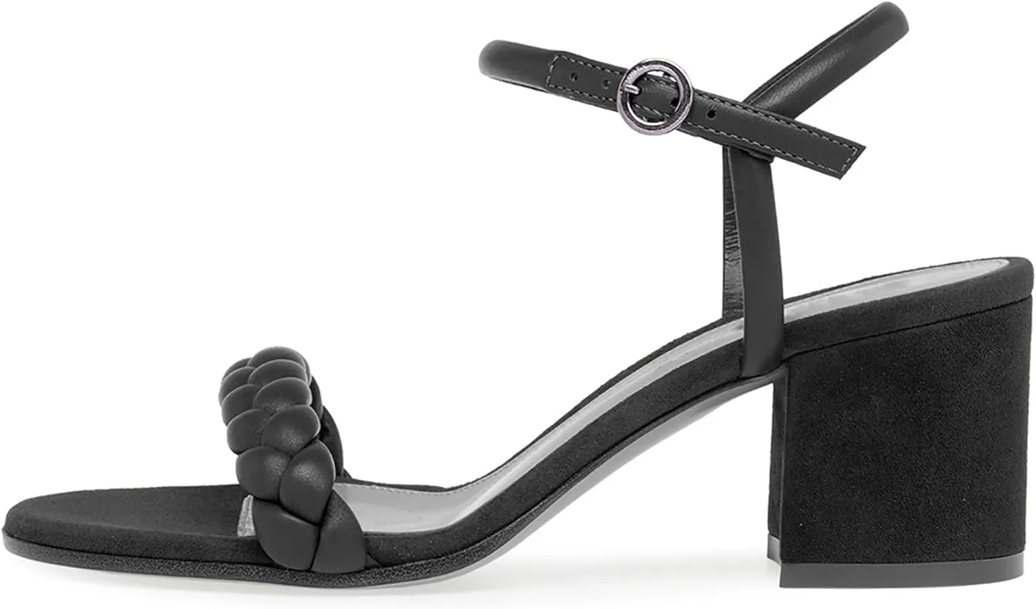 Women's Strappy Heels Sandals Open Toe Low Heel Chunky High Sandal Fashion Braided Ankle Strap Daily Party Wedding Dress Pumps Shoes