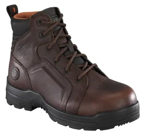 Work Boots, Comp, Mn, 8, BRN, PR