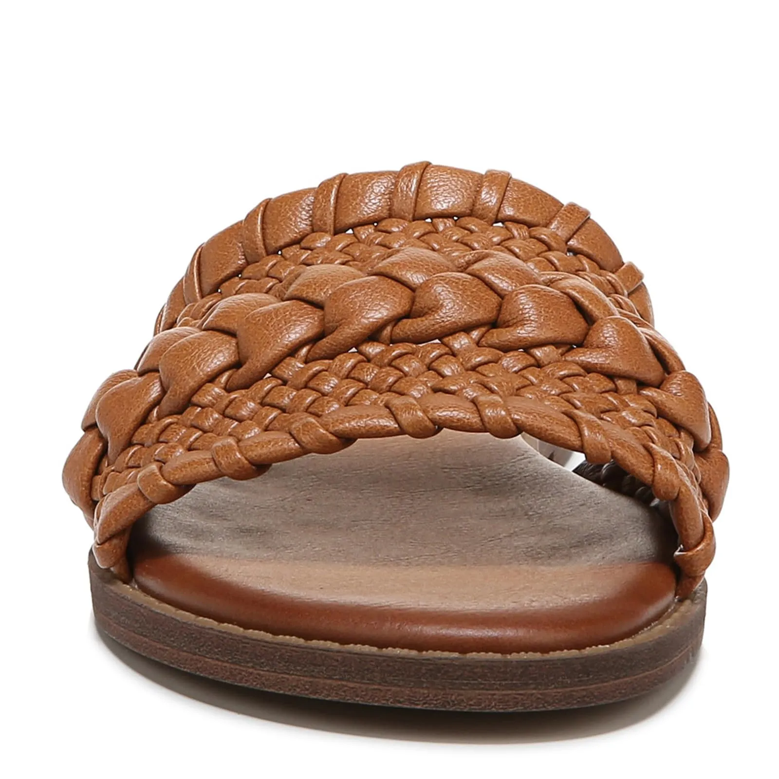 ZODIAC Womens Colleen Flat Sandal Caramel Brown Woven 9 M