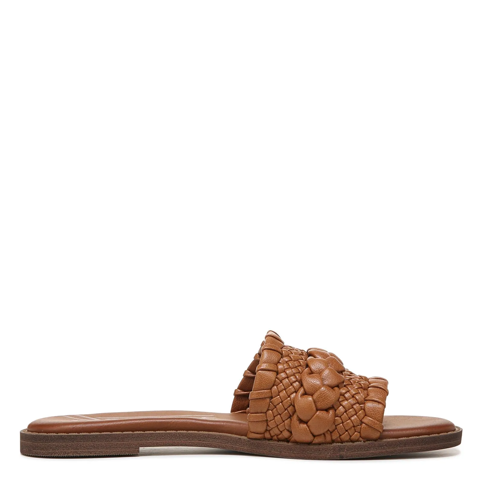 ZODIAC Womens Colleen Flat Sandal Caramel Brown Woven 9 M