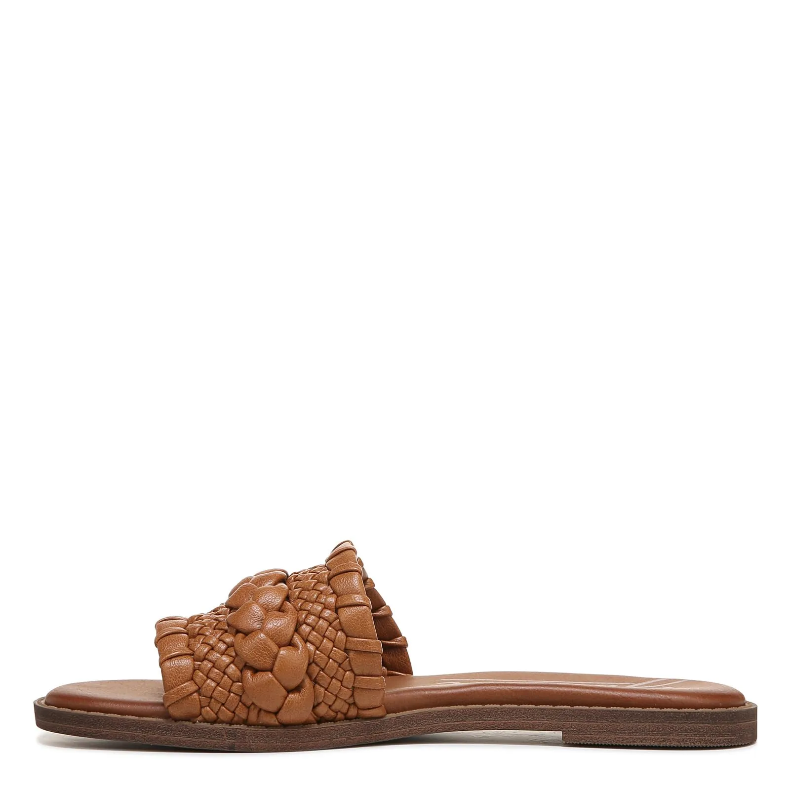ZODIAC Womens Colleen Flat Sandal Caramel Brown Woven 9 M