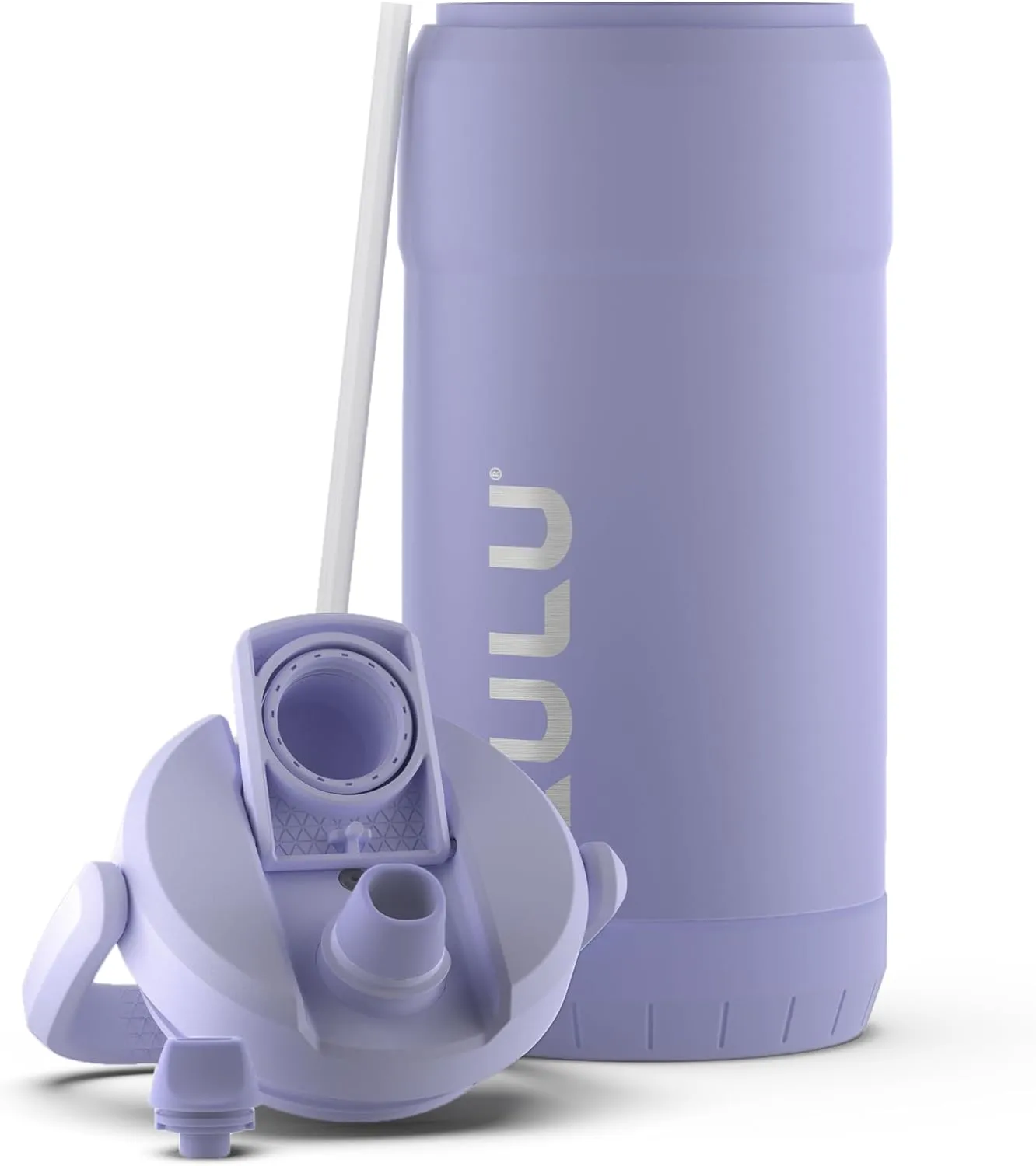 ZULU Goals Vacuum Insulated Large Capacity Stainless Steel Water Bottle | Reusable Jug Thermoses with Carry Handle | Leak-Proof Lid | Perfect for Travel, Workout, Gym, Hiking, Camping | 64oz, 101oz